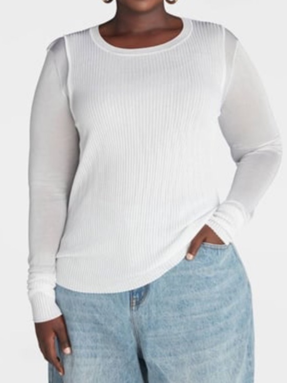 Layered sheer top kbb by kahlana